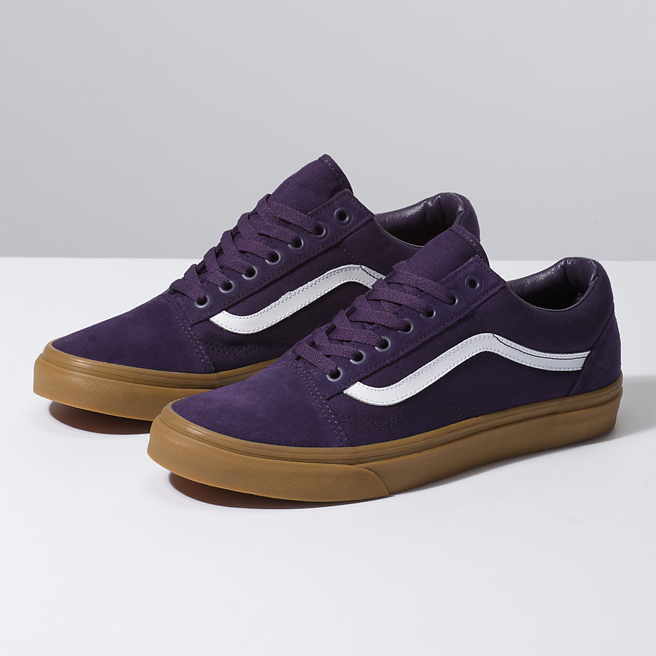 Vans Erkek Spor Ayakkabı Old Skool Mor | 98831-633